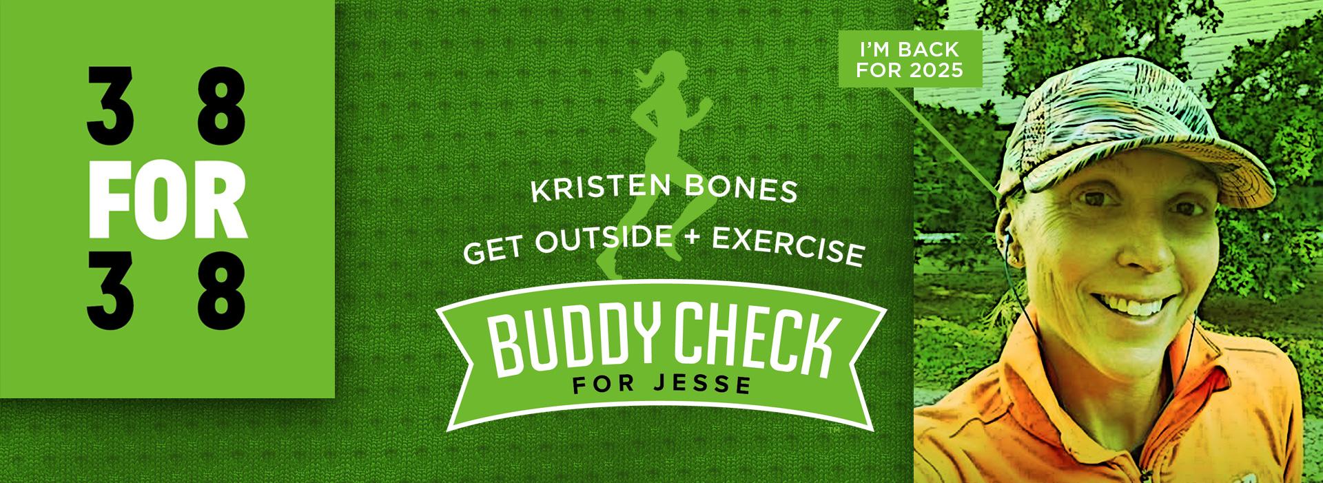 Kristen’s Back for Year 4 – 38 for 38 for Buddy Check!
