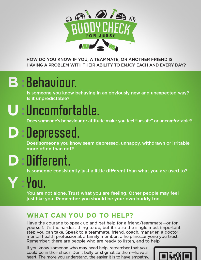 Buddy Check Buddy Poster